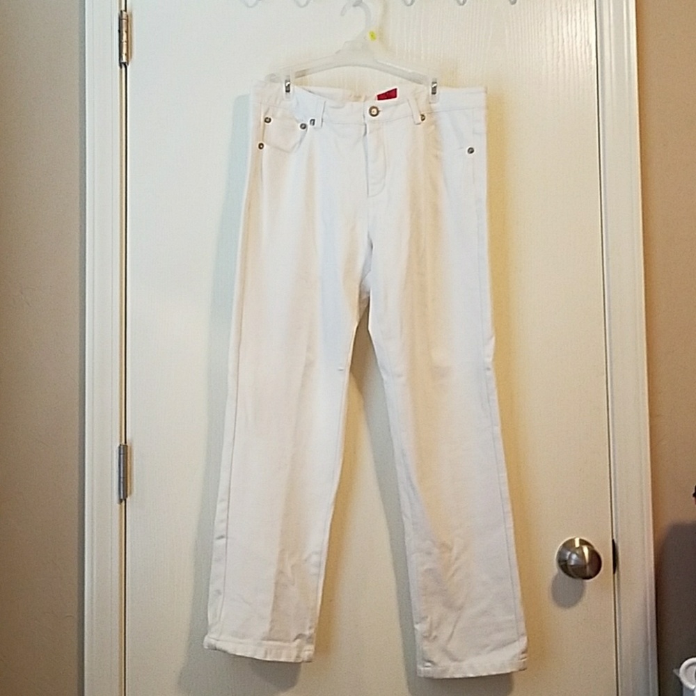 White jeans